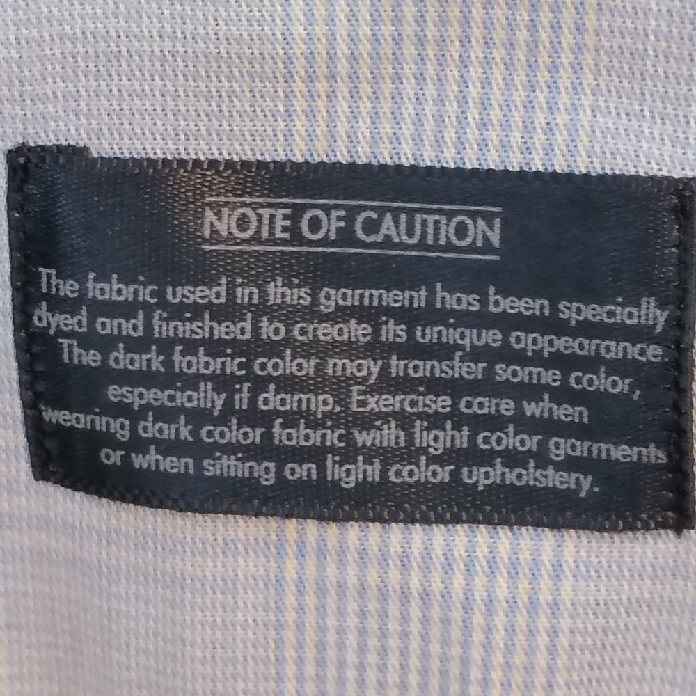 Joseph A Bank Men's Reserve Khaki Pants size 34 x 30 Tailored Fit Fits 34x29 - Picture 12 of 14